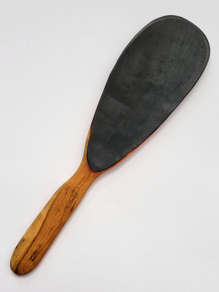 Wooden Rice Paddle yakisugi finish – Wild Cherry Spoon Co.