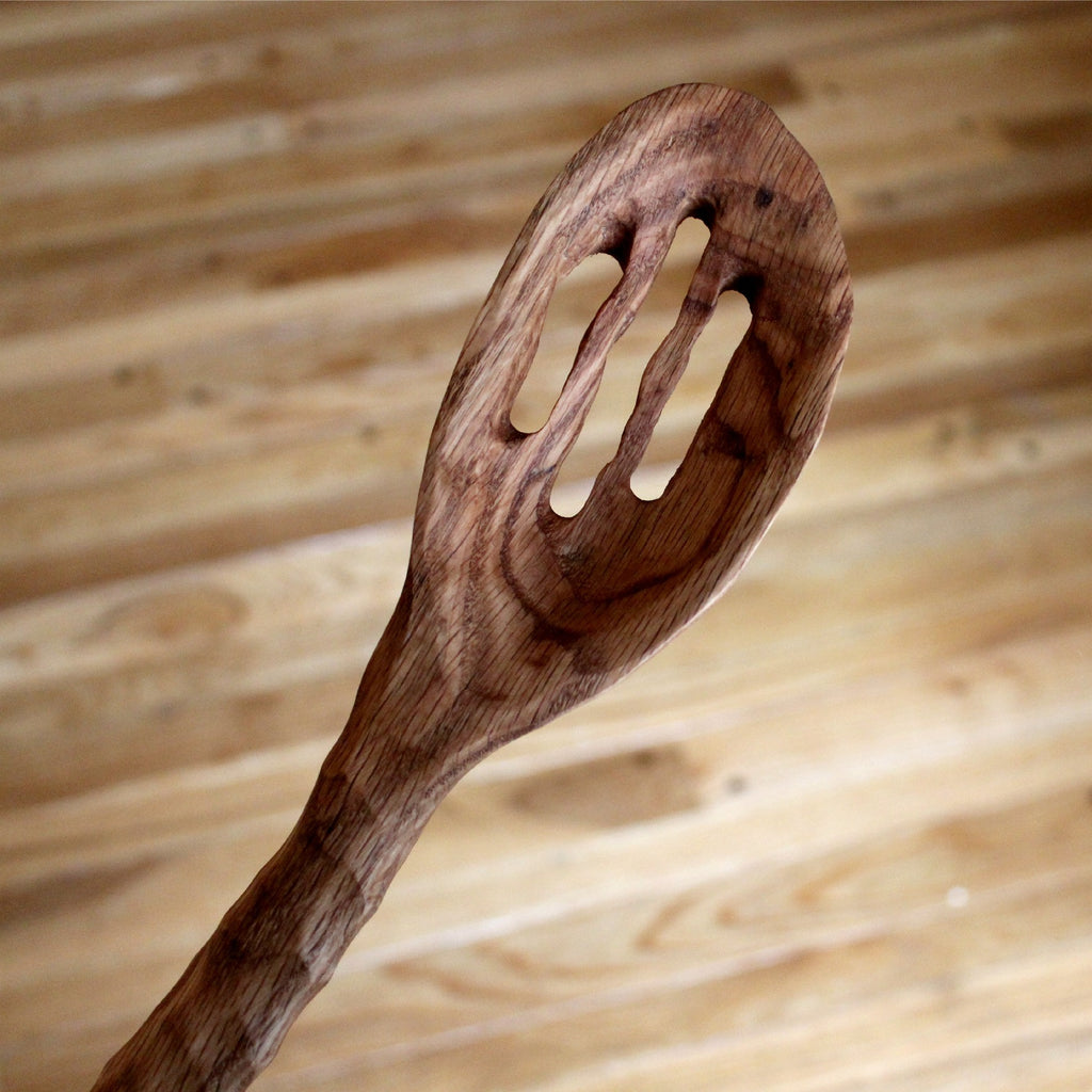Slotted Chef Spoon – Wild Cherry Spoon Co.