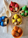 Mushroom Sorting Game, Childrens' Montessori Learning Play Kindersnaps