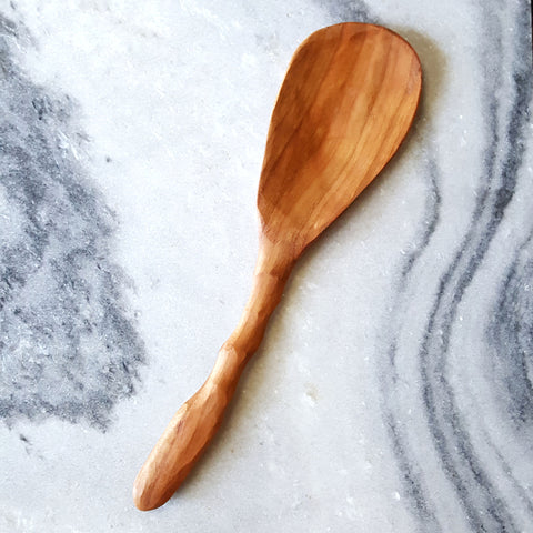 Wood Cherry Spoon Handmade Carved Spoon Spatula Wood Wax – Wild