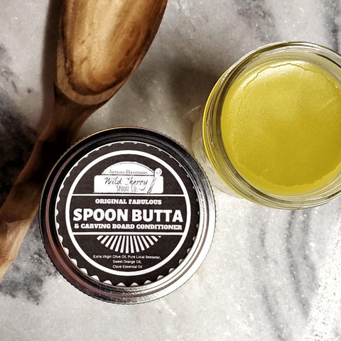 Spoon Butta, Wood Spoon and Cutting Board Conditioner Single Jar