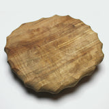 Plate, Handcarved Wood, Small
